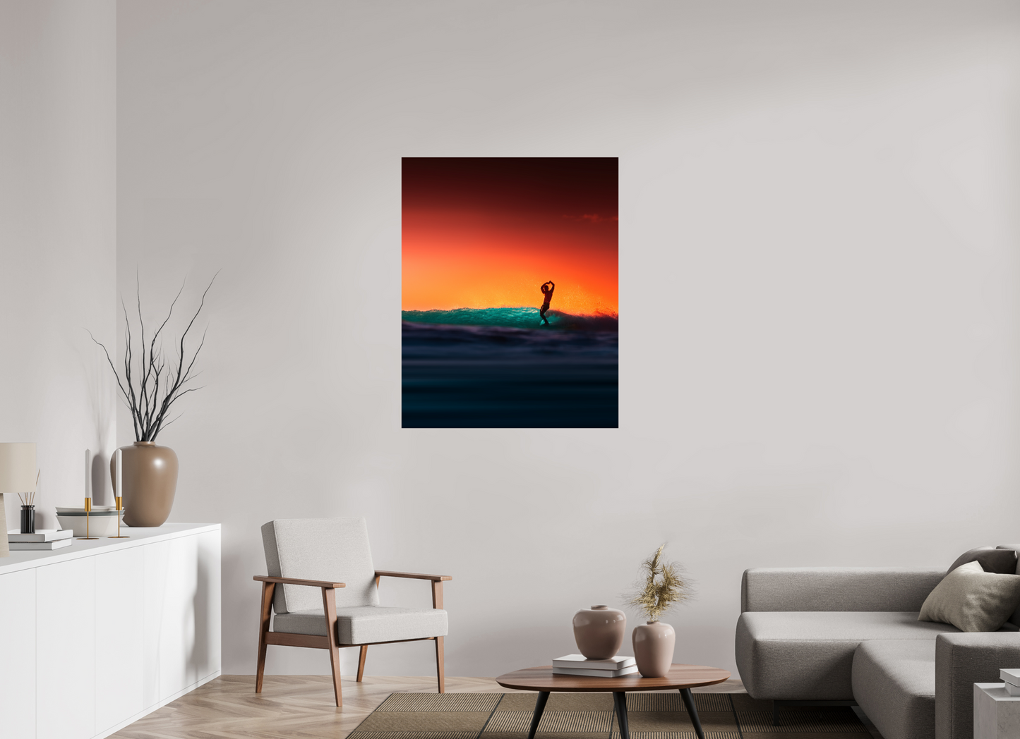 35 x 43.7″, Fuji Crystal DP II Paper Print Sunrise Series 1.1