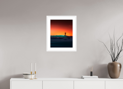 16 x 20″, White Frame Sunrise Series 1.1