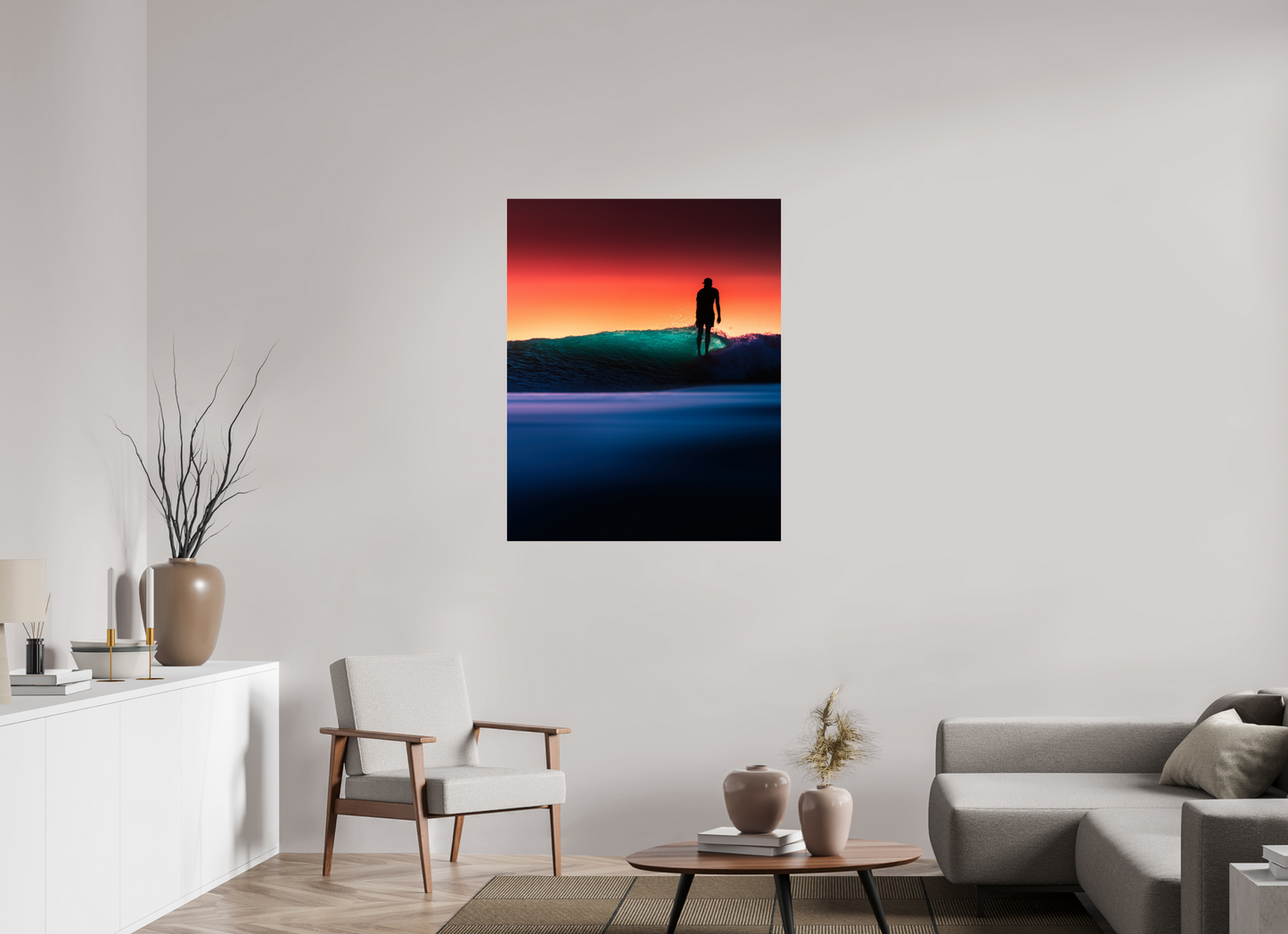 35 x 43.7″, Fuji Crystal DP II Paper Print Sunrise Series 1.2