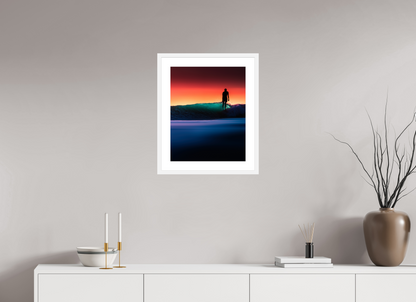 16 x 20″, White Frame Sunrise Series 1.2