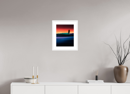 12 x 15″, White Frame Sunrise Series 1.2
