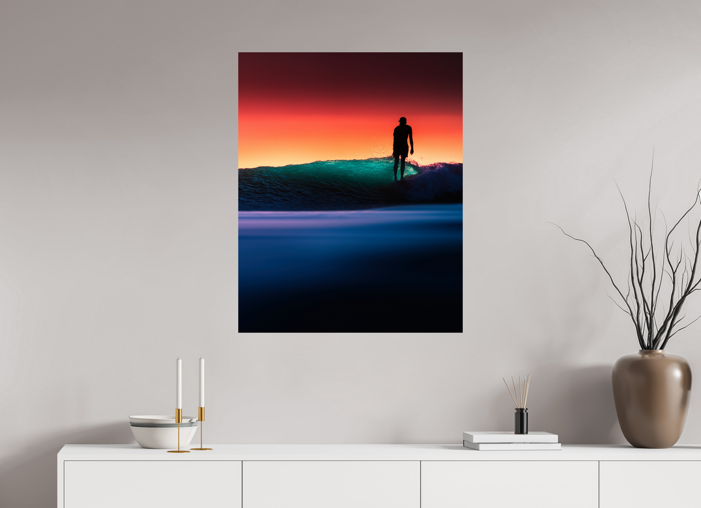 28 x 35″, Photo Rag Baryta Sunrise Series 1.2