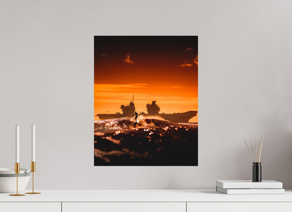 16 x 20″, Photo Print On Fuji Crystal DP II Riding with the Queen