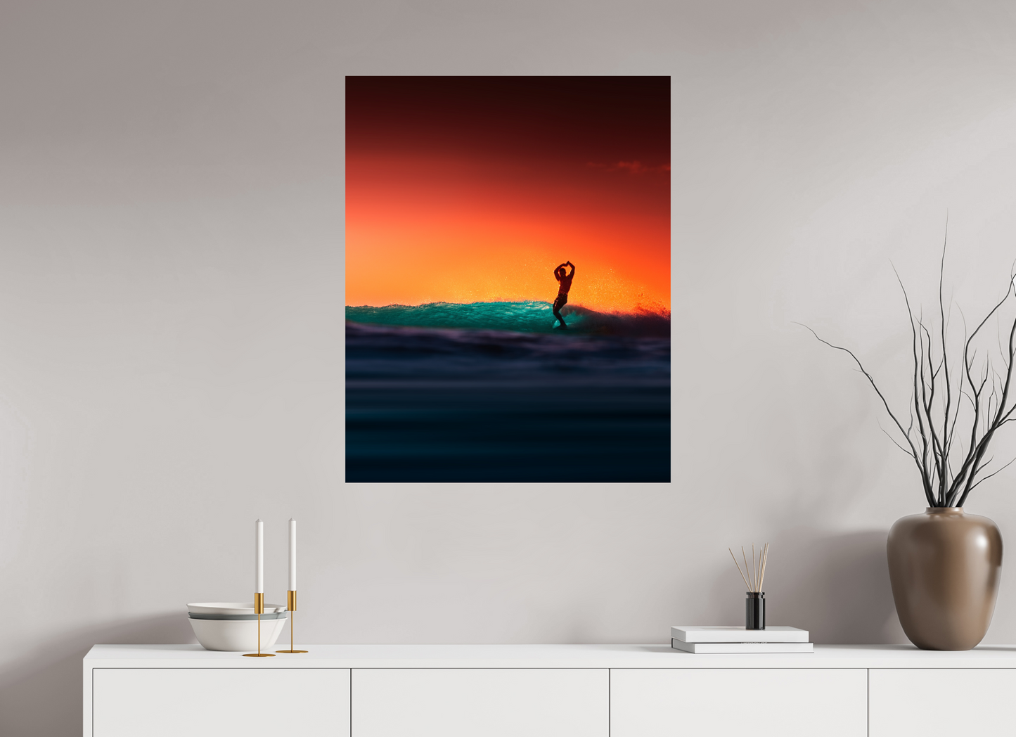 28 x 35″, Fuji Crystal DP II Paper Print Sunrise Series 1.1