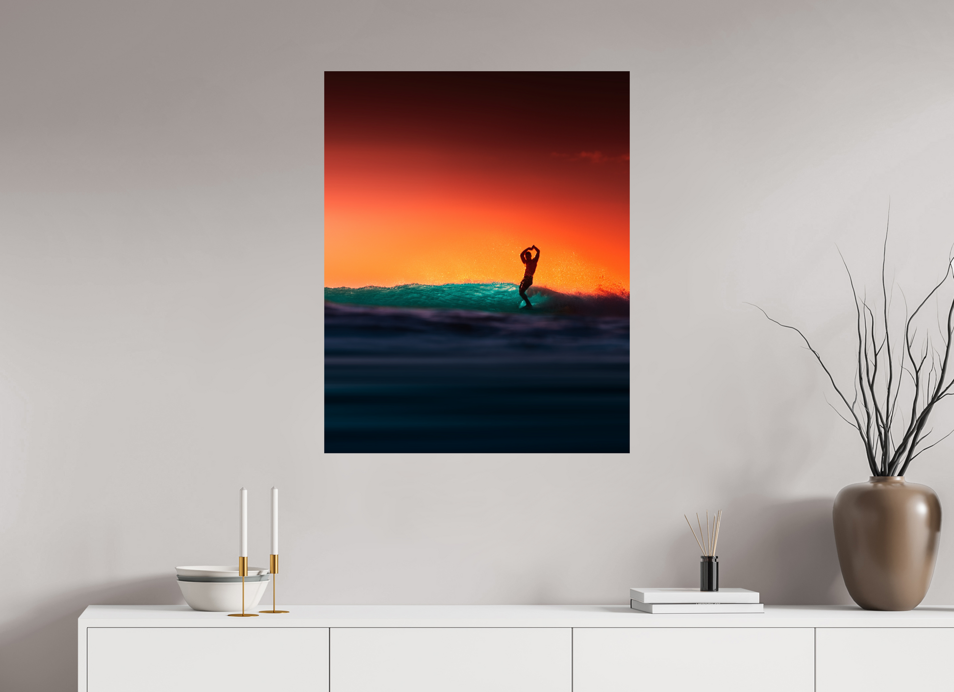 28 x 35″, Fuji Crystal DP II Paper Print Sunrise Series 1.1