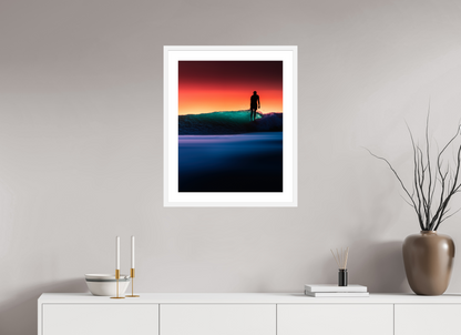 20 x 25″, White Frame Sunrise Series 1.2