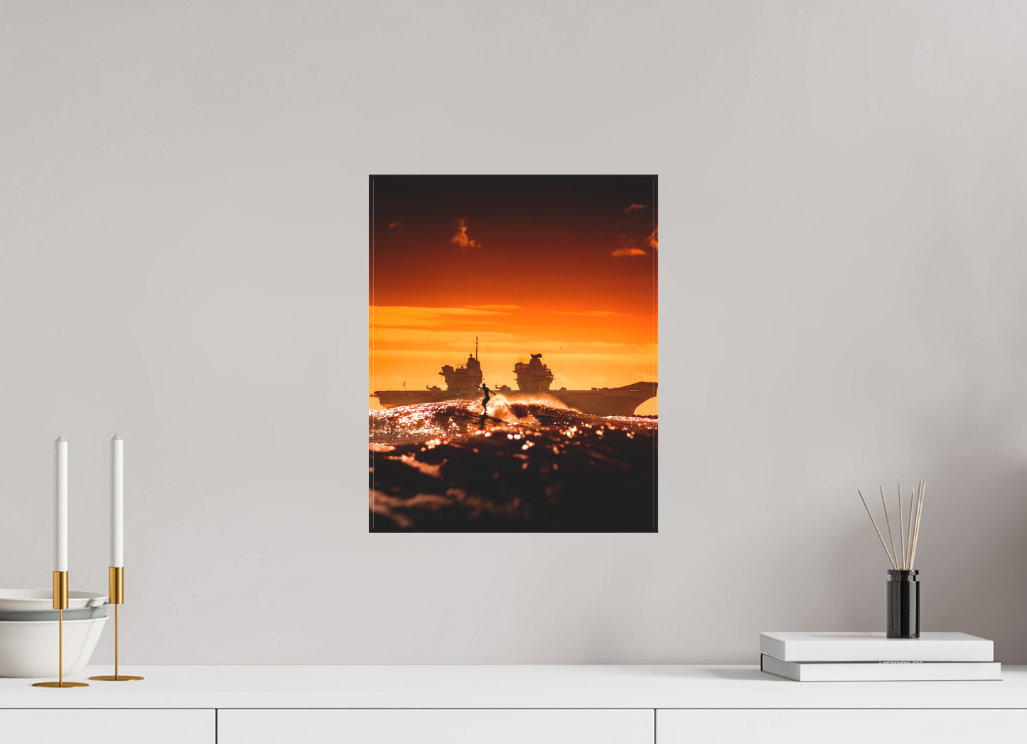 12 x 15″, Canvas Riding with the Queen